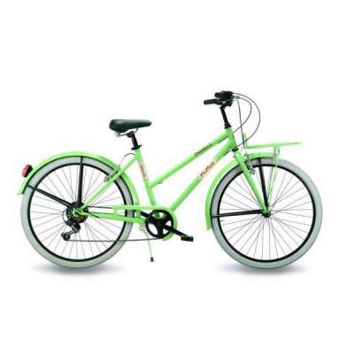 Bicicletta Via Veneto Mooloco Lady 26&rdquo; Six Speed VV726L Verde Mojito