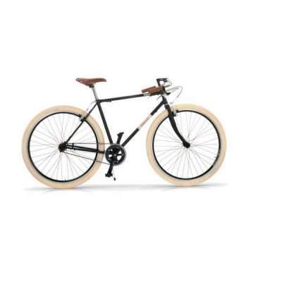 Bicicletta Via Veneto Roma Man 28&rsquo;&rsquo; One Speed VV698M Nero Polvere di Caff&egrave; (Opaco)