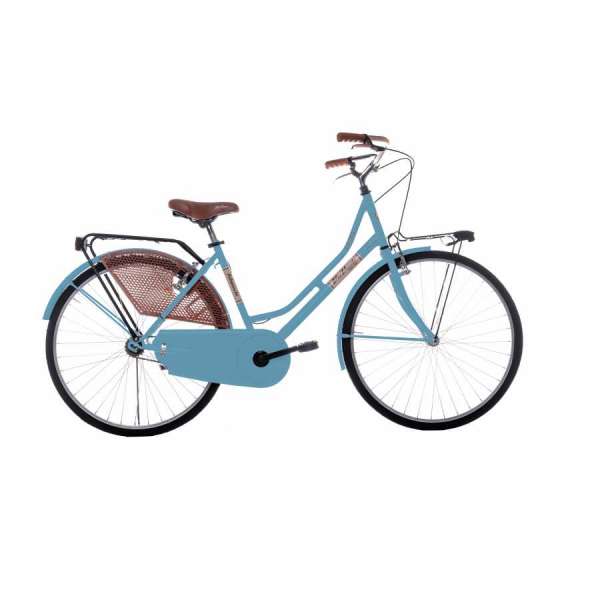 Bicicletta Via Veneto Sabrina Lady 26&rdquo; One Speed VV700 Blu Mama non Mama