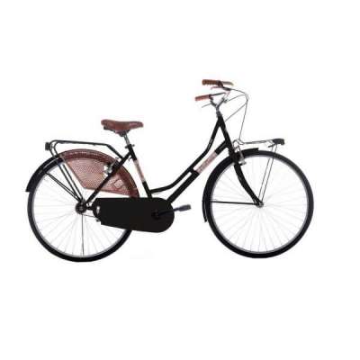 Bicicletta Via Veneto Sabrina Lady 26&rdquo; One Speed VV700 Nero Provocatore (Lucido)