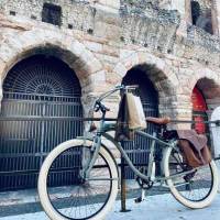 Bicicletta Via Veneto Cruiser Sun on the Beach Man 26&rdquo; Six Speed V790M Green Matt