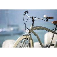 Bicicletta Via Veneto Cruiser Sun on the Beach Man 26&rdquo; Six Speed V790M Green Matt